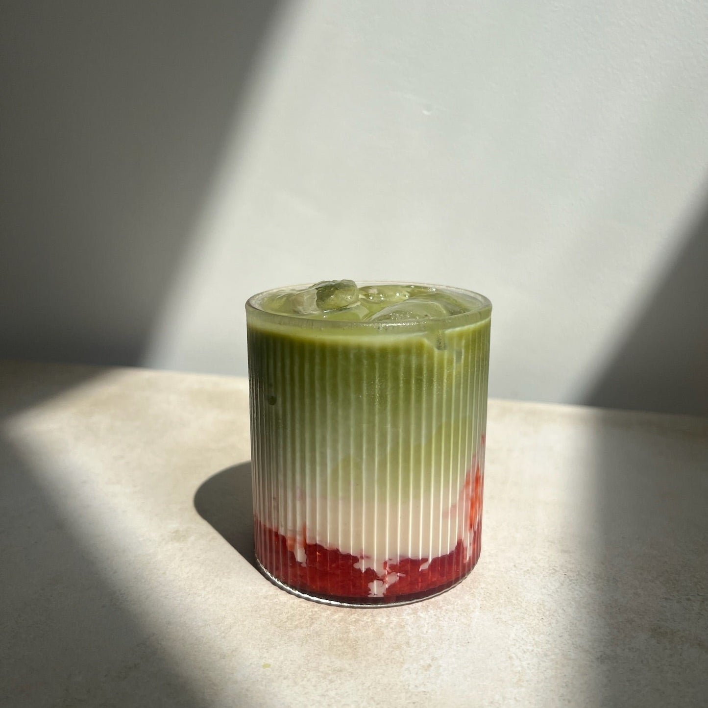 Kaffee-Ribble-Glas (4er-Set)