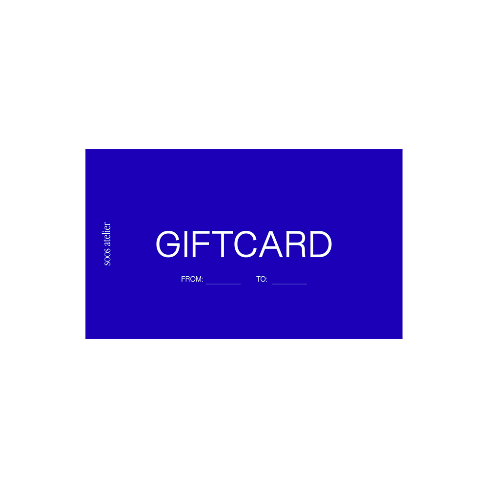 SOOS Atelier Digitale Geschenkkarte