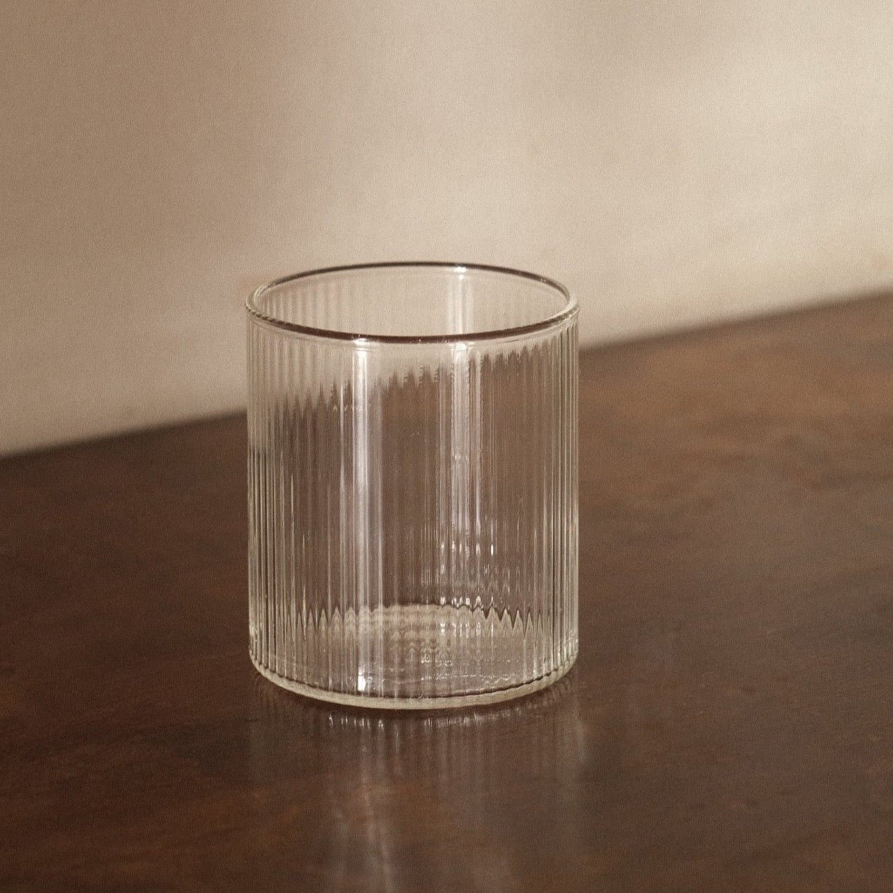 Kaffee-Ribble-Glas (4er-Set)