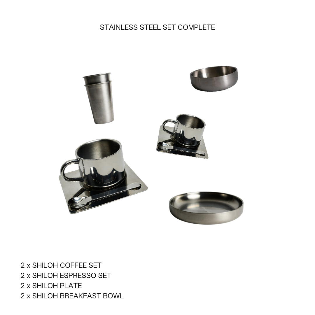 Shiloh Essentials Set – Complete 10-Piece Stainless Steel Bundle