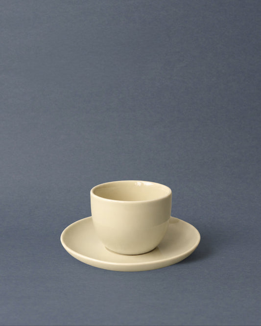 Sunday Cup and Saucer - Butter Sage