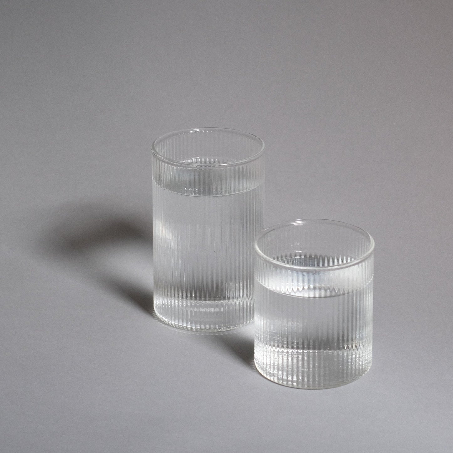 Coffee Ribble Glass High (Set of 4)
