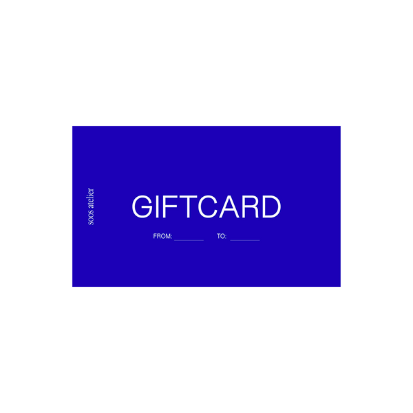 SOOS Atelier Digital giftcard