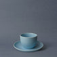 Sunday Cup and Saucer - Powder Blue