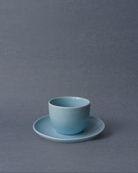 Sunday Cup and Saucer - Powder Blue