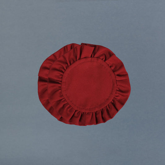 Rhea Coaster set Burgundy