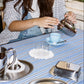 Sunday Cup and Saucer - Powder Blue