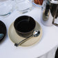 Sunday Cup and Saucer - Deep Brown