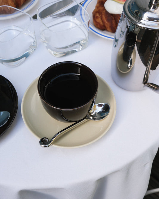 Sunday Cup and Saucer - Butter Sage