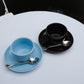 Sunday Cup and Saucer - Deep Brown